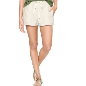 Gap 3" Pull-On Utility Shorts in Linen-Cotton Flax